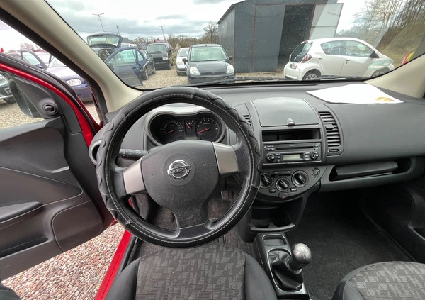 Nissan Note cena 8999 przebieg: 280000, rok produkcji 2008 z Przedecz małe 106